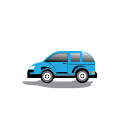 Family car icon vector design color illustration