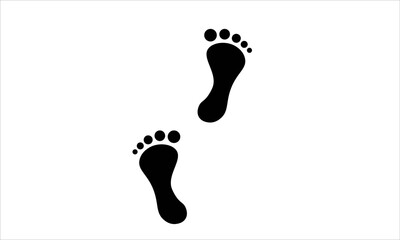 foot prints of  family or kids , man women Art & Illustration