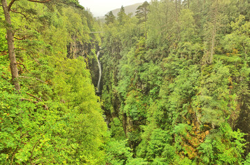 Corrieshalloch Gorge in the Scottish Highlands