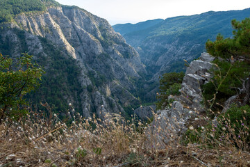 Heaven in the Mount Ida in autumn, Sahindere canyon, Edremit,Balikesir_Turkey