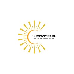 Sun Vector illustration Icon Logo Template design