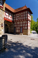 Rödelseer Tor in Iphofen, Landkreis Kitzingen, Unterfranken, Bayern, Deutschland