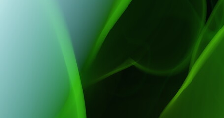 4k resolution abstract blur geometric lines background for wallpaper, backdrop and varied nature design. Irish green and sea green color.