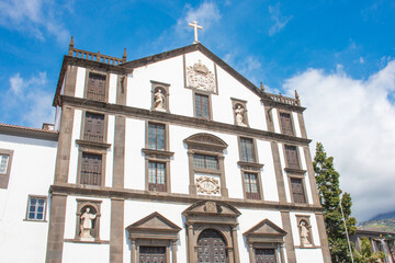 church inFunchal (in Portuguese Igreja do Colégio de Praça do Município de Funchal) Madeira...
