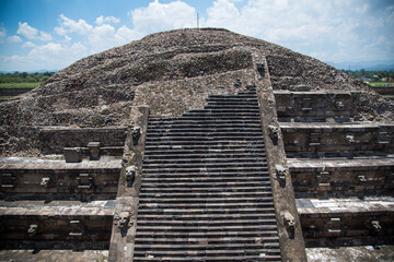 Pirámide en Teotihuacán 