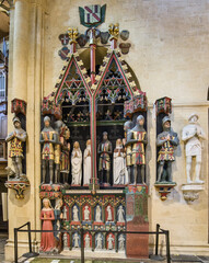 cenotaph dedicated to the memory of Count Louis de Neuchâtel and his family in Neuchatel,...