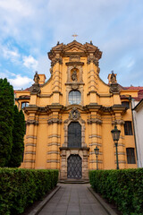 Fototapeta premium Church of Saint Joseph (Kostel sv. Josefa) in Prague, Czech Republic