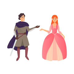 Fairy tale characters for a story or a cartoon