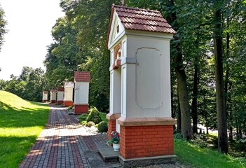 Droga Krzyżowa, Stacja, Kapliczka, Krzyż,  © woodyd