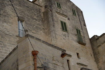 Scorci particolari di Matera, la città dei Sassi capitale Unesco della cultura 2019 - 377982837