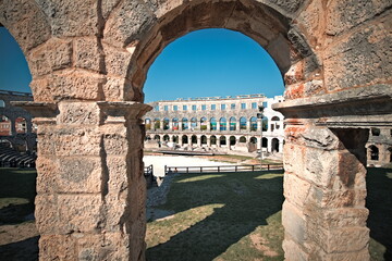Obraz premium Amphitheater Pula