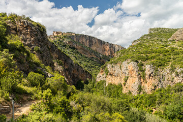 Mountains in Alquezar, Spain