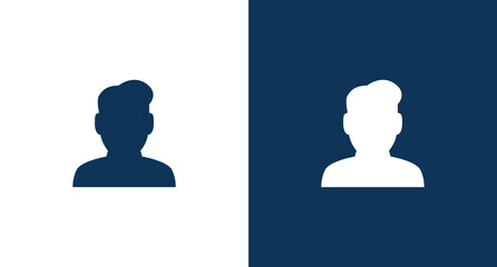 Man icon for web and mobile