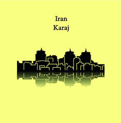 Naklejka premium Iran, Karaj