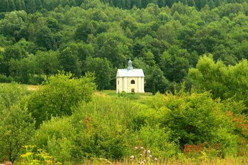 Kalwaria Pacławska, Droga Krzyżowa, Kapliczka, Stacja, Kościół, Klasztor, Zakon,  © woodyd