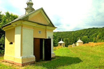 Kalwaria Pacławska, Droga Krzyżowa, Kapliczka, Stacja, Kościół, Klasztor, Zakon,  © woodyd