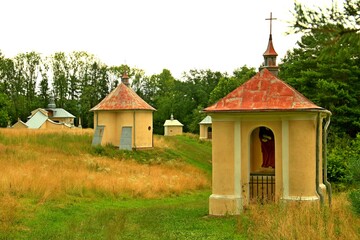 Kalwaria Pacławska, Droga Krzyżowa, Kapliczka, Stacja, Kościół, Klasztor, Zakon,  © woodyd