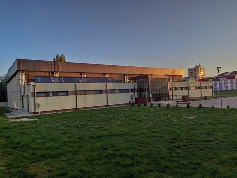 Bistrita, Liviu Rebreanu New High School , Romania,2020,canteen