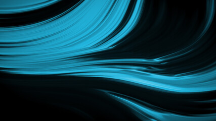 Abstract Teal green background with waves luxury. 3d illustration, 3d rendering.