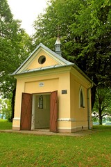 Kalwaria Pacławska, Droga Krzyżowa, Kapliczka, Stacja, Kościół, Klasztor, Zakon,  © woodyd