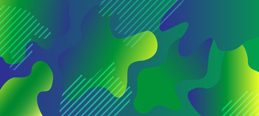 Obraz premium Green abstract background for websites, apps, magazines and more