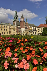 Wawel Zamek Królewski na Wawelu w Krakowie, obiekt wpisany na listę UNESCO - obrazy, fototapety, plakaty