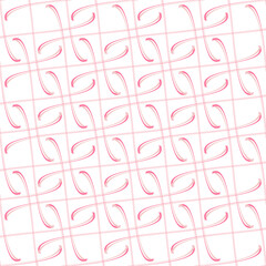 vector drawing consisting of thin linear elements. patterns, lattices, straight and rounded intersecting lines.