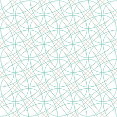 Fototapeta premium vector drawing consisting of thin linear elements. patterns, lattices, straight and rounded intersecting lines.