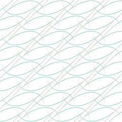 vector drawing consisting of thin linear elements. patterns, lattices, straight and rounded intersecting lines.