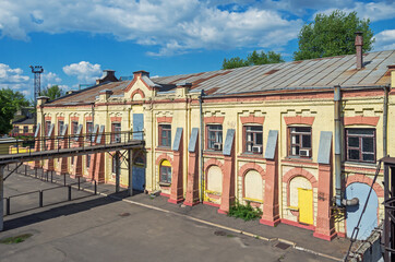 Old brick building from late 18th century