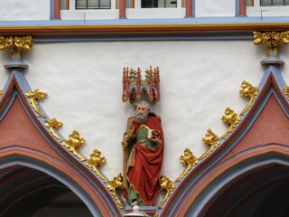 Figure on Steipe building © Ilona Lablaika