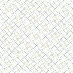 Fototapeta premium vector drawing consisting of thin linear elements. patterns, lattices, straight and rounded intersecting lines.