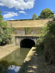 Tunnel de la Collancelle, canal du nivernais, Bourgogne