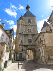 Tour de l'horloge à Avallon, Bourgogne