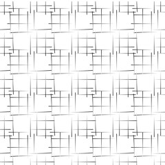vector drawing consisting of thin linear elements. patterns, lattices, straight and rounded intersecting lines.