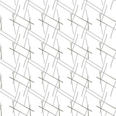 vector drawing consisting of thin linear elements. patterns, lattices, straight and rounded intersecting lines.
