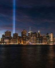 September 11 Memorial, New York City Lights, Cityscape