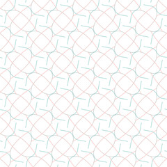 Fototapeta premium vector drawing consisting of thin linear elements. patterns, lattices, straight and rounded intersecting lines.