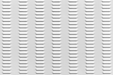 White Corrugated metal background and texture surface or galvanize steel