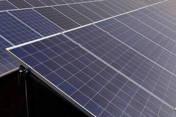 sunlight pickup plates installed in station
