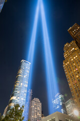 Tribute in Light on September 11