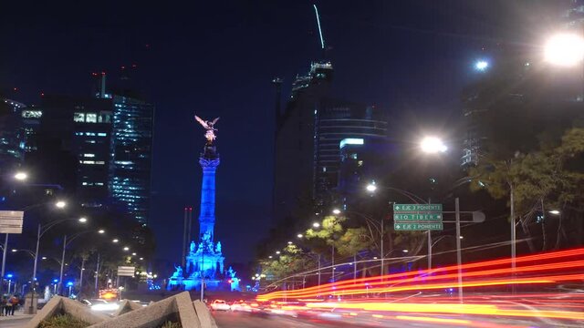 timelapse monumento independencia