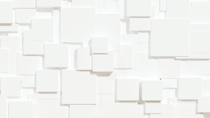 ホワイトキューブ背景