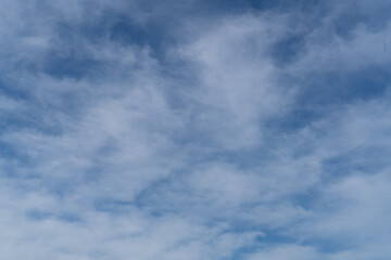 blue sky with clouds