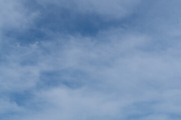 blue sky with clouds