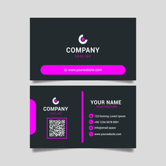 business card template vector image