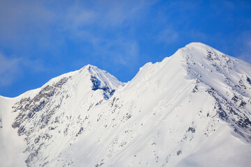 Fototapeta na wymiar Ski Hill, Girdwood, Anchorage, Alaska