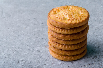 Stack of biscuit