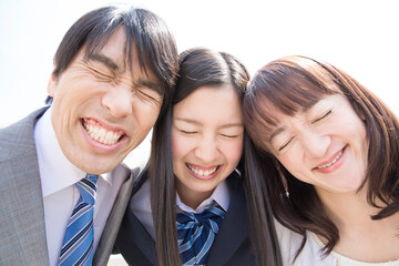 仲の良い家族