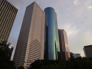 Fototapeta na wymiar Modern Skyline of Houston, Texas, USA